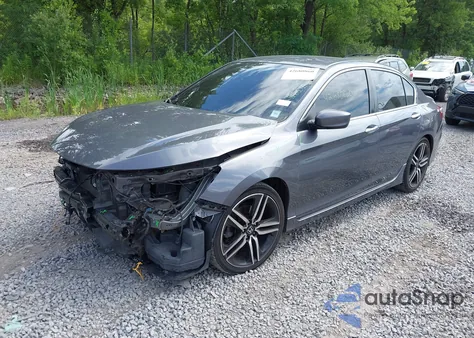 2017 Honda Accord Sport Se from USA, damaged, VIN 1HGCR2F18HA208150
